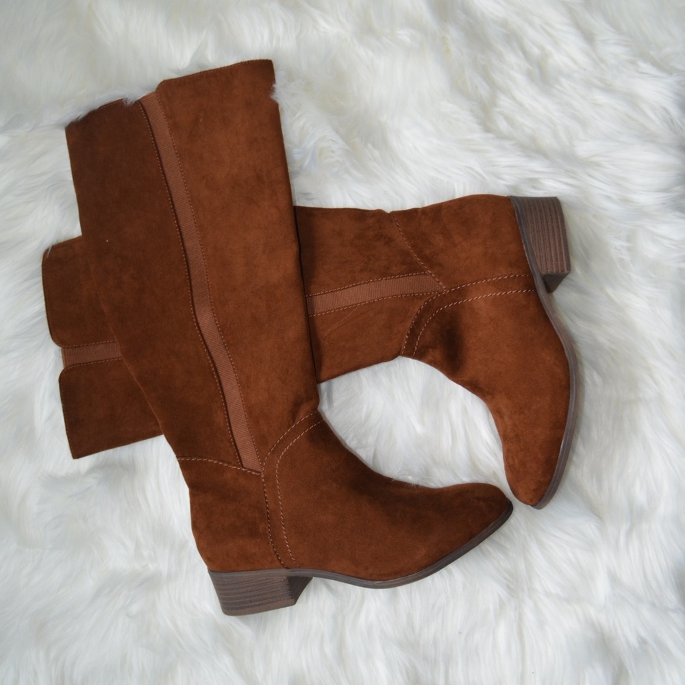 Universal Thread High Boots Size 8 Microsuede - image 7